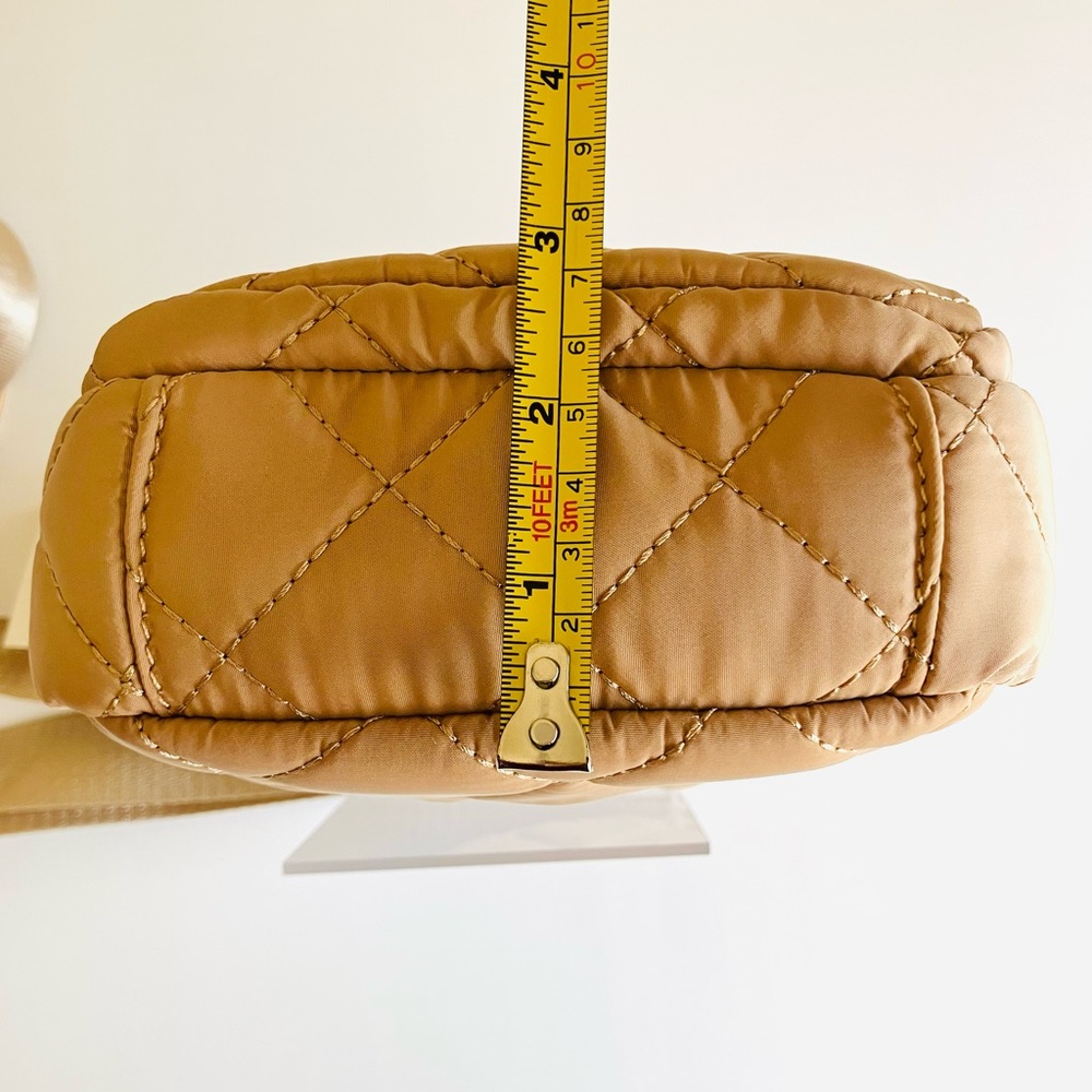 NWT La Miel Beige Crossbody Bag - Puffer Design - Picture 9 of 13